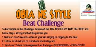 Download ” Obia Ni Style” Beat Challenge (Prod by Futurekynn) OFFICIAL PIC FOR ARTIST TO DOWNLOAD (Custom)