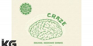 Download Instrumental: Oxlade ft Reekado Banks – Craze (Beat by KG Beatz)