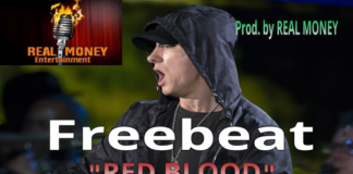 Hip Hop Rap Freebeat – “RED BLOOD” Eminem x Drake type beat (Prod. by REAL MONEY)