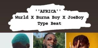 Download Freebeat: AFRICA – Wurld x Burna Boy x JoeBoy Type Beat (Prod by Genesix Did-It)