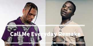 Download Instrumental: Chris Brown ft. Wizkid – Call me Everyday (Prod by RYM Beatz)